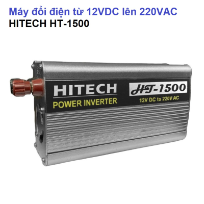 Máy đổi điện từ 12V lên 220V HITECH HT-1500 